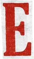 letra E