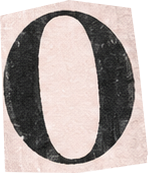 letra O